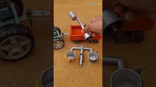 Mini tractor project mini motor water pump science project video [upl. by Renie]