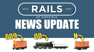 MODEL RAILWAY NEWS  New Rails Of Sheffield Exclusives OO009N Railway Steam Loco amp Wagons [upl. by Nino]