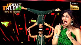 Head Balance का यह ख़तरनाक खेल देख उड़ गए Shilpa Ji के होश  India’s Got Talent 10  Full Episode [upl. by Marou]