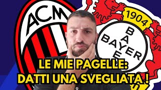 LEVERKUSEN  MILAN 10 LE PAGELLE TI DEVI SVEGLIARE [upl. by Naihtniroc828]