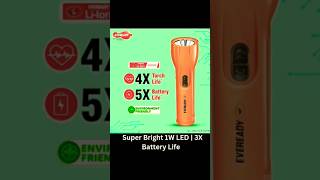 Eveready Streak DL22 Digi LED Torch 🔥shortsfeed shortsshortsviraltorchlight [upl. by Oesile592]