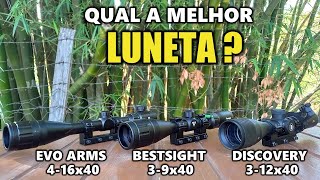 Qual a melhor luneta para carabina Diferença entre as lunetas [upl. by Tewfik]