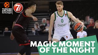 7DAYS Magic Moment of the Night Thomas Walkup Zalgiris Kaunas [upl. by Longley261]