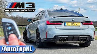 BMW M3 G80 Competition REVIEW on AUTOBAHN by AutoTopNL [upl. by Jessica670]