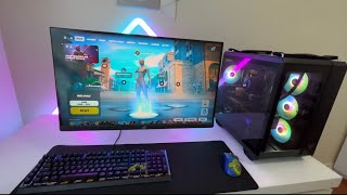 I Bought The Official FORTNITE Gaming Setup [upl. by Yarb]