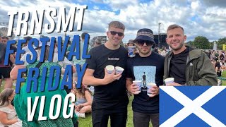 Getting BLACKOUT DRUNK AT TRNSMT  FRIDAY VLOG Glasgow  Scotland  Liam Gallagher Example [upl. by Piotr]