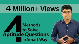 4 Methods to Solve Aptitude Questions in Smart Way  Quantitative Aptitude Shortcuts  TalentSprint [upl. by Kathlene956]