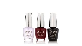 OPI Infinite Shine Trio Raisin the Bar [upl. by Azial]