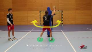 Handball Body Fake Basics [upl. by Neuburger]