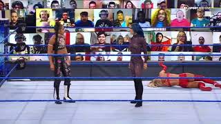 Sasha Banks Tries To Attack Bianca Belair  Smackdown April 2 2021 [upl. by Nrehtac73]