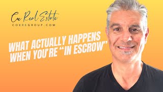 What ACTUALLY Happens In Escrow  Real Estate Tips [upl. by Darken]