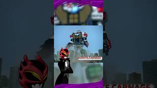 El peor Ultrazord powerrangers redranger greenranger [upl. by Ainaled]