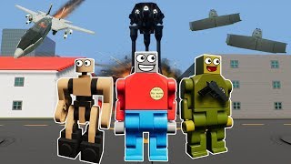 LEGO ALIEN INVASION VS LEGO CITY MOVIE  Brick Rigs Gameplay Challenge  Lego Alien Movie [upl. by Loredo]