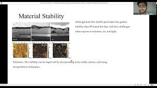 Problems related to leadfree perovskite materials [upl. by Savart]