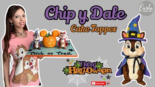 Cómo hacer a Chip y Dale para Halloween [upl. by Eiffub]