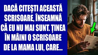 Dacă citești această scrisoare înseamnă că eu nu mai sunt Ținea în mâini o scrisoare de la mama [upl. by Neirual]