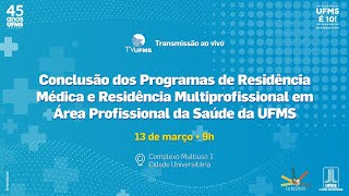 Conclusão dos Cursos de Residência Multiprofissional e Uniprofissional e Residência Médica [upl. by Einaej729]