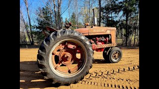 1947 Farmall M The Farmall M is Leaving RNR [upl. by Zinah]