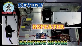 REPEATER UHF BAOFENG BF888S [upl. by Aimahs]