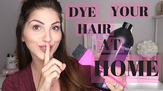 SECRETS FROM A HAIRSTYLIST HOW TO DYE YOUR HAIR AT HOME  TIPS amp TRICKS FOR DYEING YOUR HAIR [upl. by Robertson834]