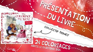 Coloriage de lavent Disney  Livre de coloriage Hachette Heroes [upl. by Adnilasor]