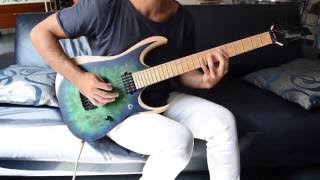 TesseracT  Survival  Guitar Cover with Ibanez RGDIX6MPB [upl. by Idolah]