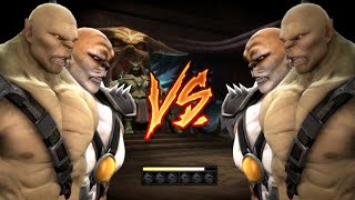 Goro amp Kintaro vs Goro amp Kintaro  Mortal Kombat 9 [upl. by Adebayo]