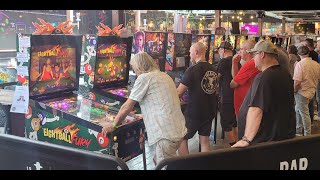 EIGHT BALL FURY at Hoey Moey 2024 pinballmachine [upl. by Anelim]