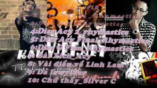 Rap gangz dizz hay nhất 2013Cuộc chiến RapVn Rhymastics Acy Karik Silver C [upl. by Yk739]