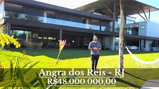 Tour pela Mansão dos Sonhos em Angra dos Reis Luxo Beleza e Privacidade à Venda [upl. by Affer]