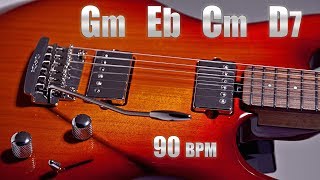 Emotional Sad Guitar Ballad Backing Track G minor [upl. by Nennek]