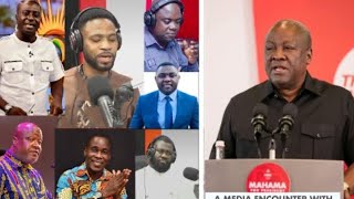 FULL SPEECH of Mahama That Got Senior Journalists Astonished JM Media Encounter [upl. by Atinele943]