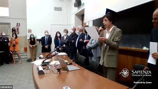 Laurea in Medicina  9 giugno 2022 prolungamento AA 202021 [upl. by Aubine]