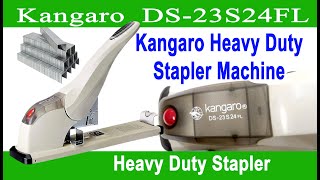 Kangaro Heavy Duty Stapler Machine Kangaro DS23S24FL [upl. by Westberg]