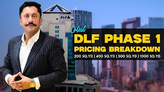 DLF Phase 1 Pricing Breakdown  Independent amp Builder Floors  DLF FLOORS [upl. by Eatnuahc]