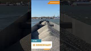 Uitzicht vanaf stuurhut koppelverband bij Adam binnenvaart wereldvandebinnenvaart binnenvaart [upl. by Lamhaj]