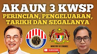 TERKINI PENGUMUMAN PENGELUARAN AKAUN 3 KWSP DISAHKAN [upl. by Norvall]