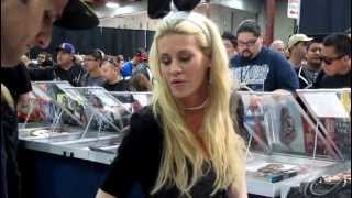 WWE  Ashley Massaro Signing Autographs [upl. by Grey756]