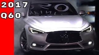 2017 Infiniti Q60 Sports Coupe Unveiling [upl. by Lucien486]