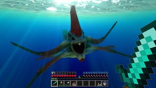 Reaper Leviathan easter egg in Minecraft [upl. by Romano]