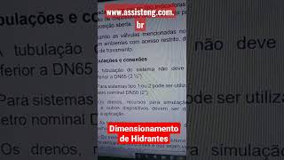 Dimensionamento de Hidrantes  Tubulação avcb ppci engenhariacivil engenhariamecanica hidrante [upl. by Anirret952]