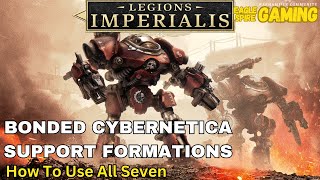 Legions Imperialis Review Cybernetica Support Formations [upl. by Brasca]