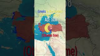 Greeks in borders of modern Turkey mapping geo historymap [upl. by Ytram936]