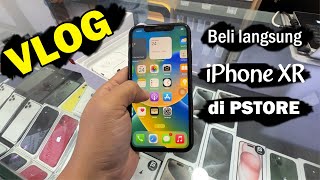 Vlog Beli iPhone XR ex Inter di PStore 2024  Worth It Ga [upl. by Quitt]