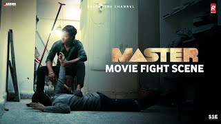 Master  Interval Fight Scene  Thalapathy Vijay Vijay Sethupathi  Reloaders Channel [upl. by Orly]