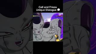 Cell and Frieza Unique Rivalry Interactions dragonball gaming trending [upl. by Merriam702]