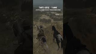 Did you catch The Four Horses of The Apocalypse in Red Dead Redemption Undead Nightmare rdr rdr2 [upl. by Clywd]