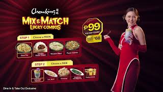 Chowking Mix amp Match Lucky Combos [upl. by Lira]