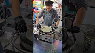 Oreo ice cream crepe  Korean Street Food shortsvideo [upl. by Craw129]