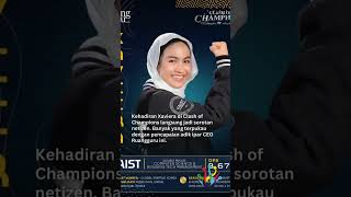 Xaviera Putri menjadi sorotan di Clash of Champions clashofchampions xaviera kaist [upl. by Noma]